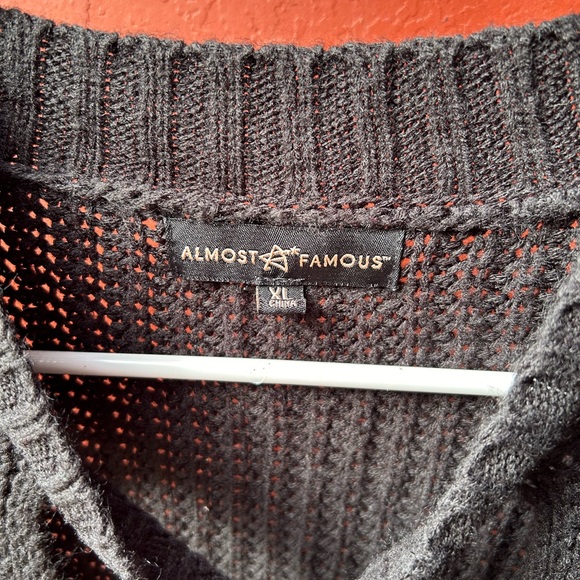 Black long sleeve sweater dress - Picture 4 of 5